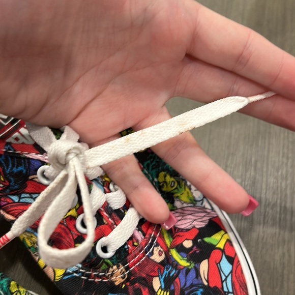 Vans Marvel Colorful Comic Print Sneakers - Picture 3 of 12